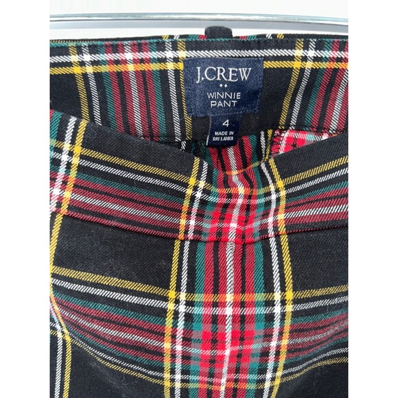 Women's J Crew Factory Winnie Pant in Stewart Tartan Size 4 - Picture 5 of 7